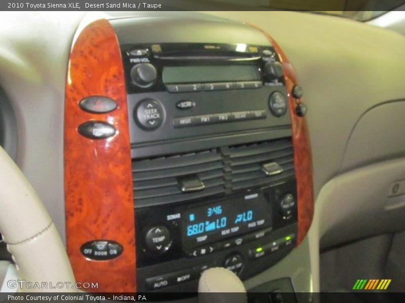 Desert Sand Mica / Taupe 2010 Toyota Sienna XLE
