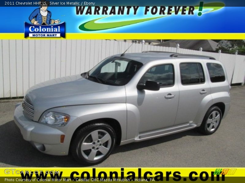 Silver Ice Metallic / Ebony 2011 Chevrolet HHR LS