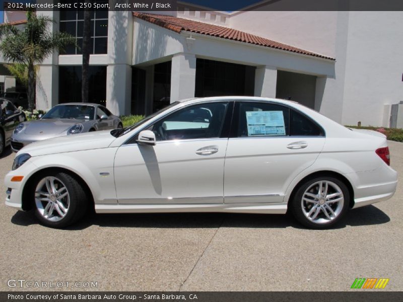  2012 C 250 Sport Arctic White