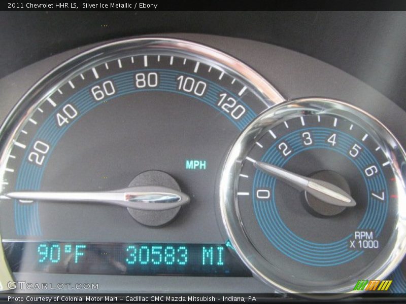 Silver Ice Metallic / Ebony 2011 Chevrolet HHR LS