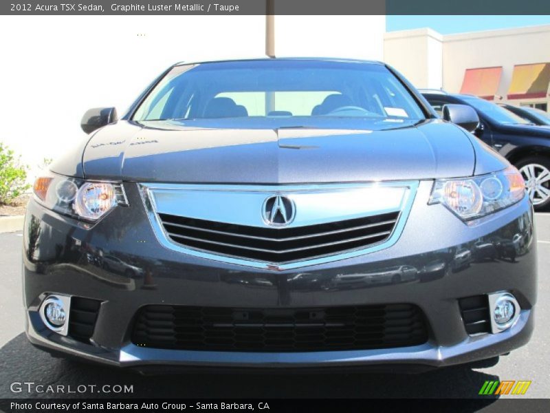 Graphite Luster Metallic / Taupe 2012 Acura TSX Sedan