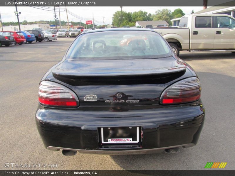 Black / Graphite 1998 Pontiac Grand Prix GT Coupe