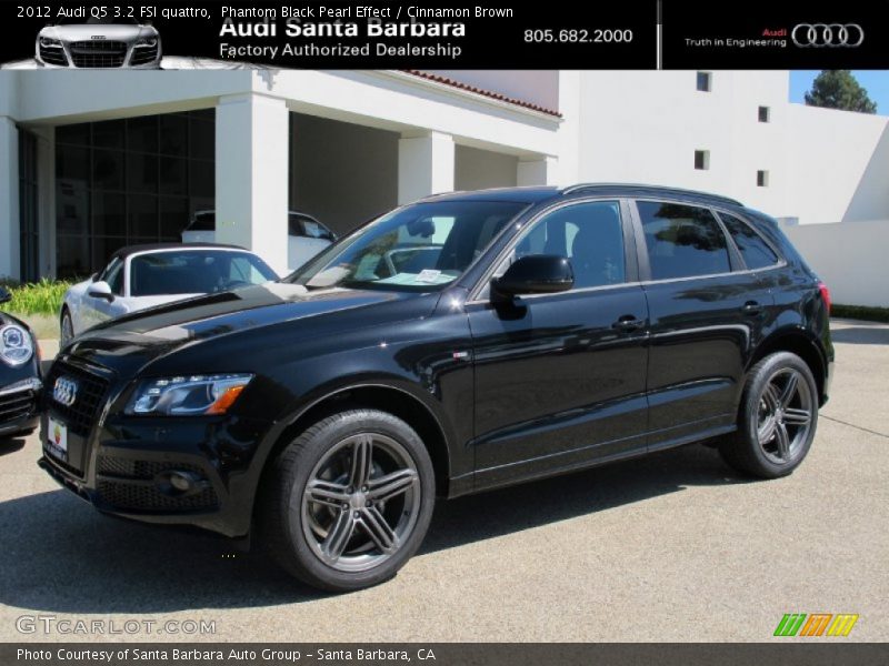 Phantom Black Pearl Effect / Cinnamon Brown 2012 Audi Q5 3.2 FSI quattro