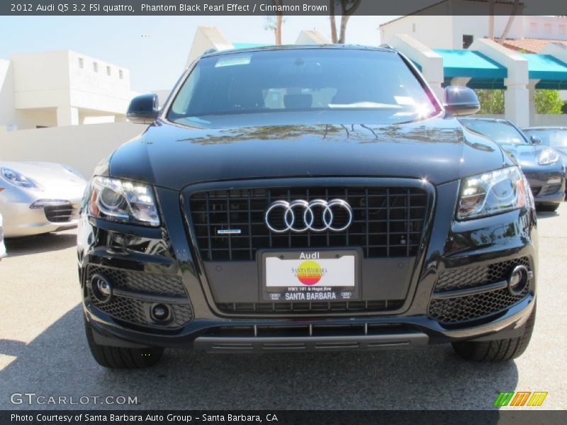 Phantom Black Pearl Effect / Cinnamon Brown 2012 Audi Q5 3.2 FSI quattro