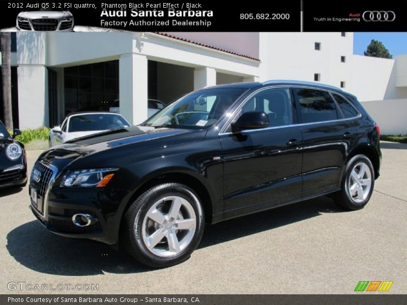 Phantom Black Pearl Effect / Black 2012 Audi Q5 3.2 FSI quattro