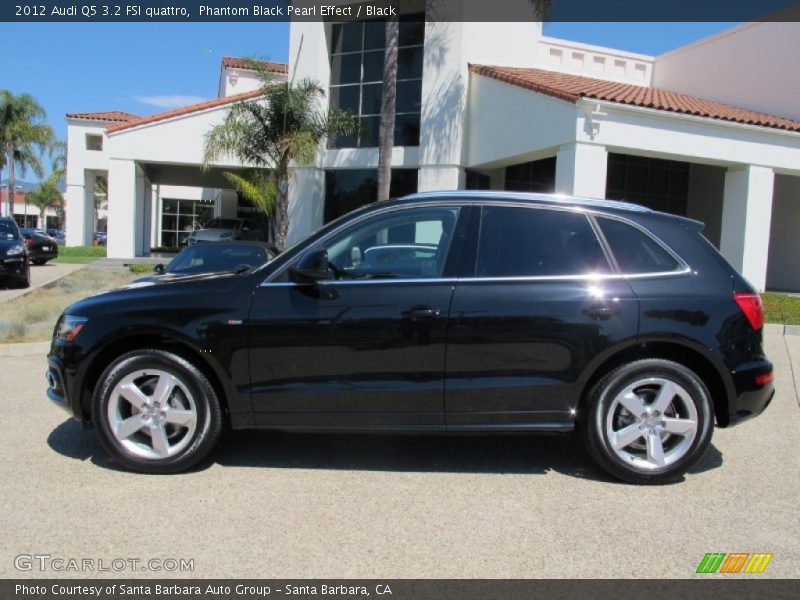 Phantom Black Pearl Effect / Black 2012 Audi Q5 3.2 FSI quattro