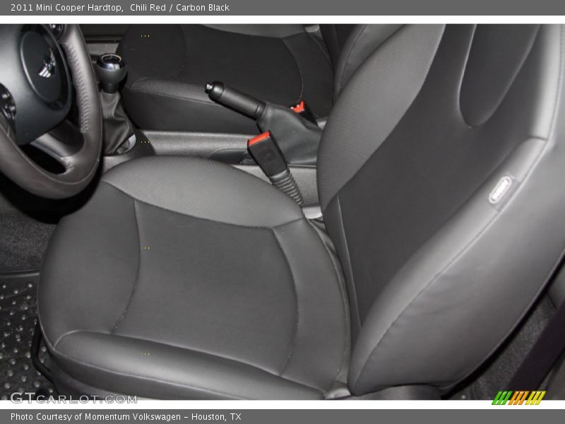 Chili Red / Carbon Black 2011 Mini Cooper Hardtop