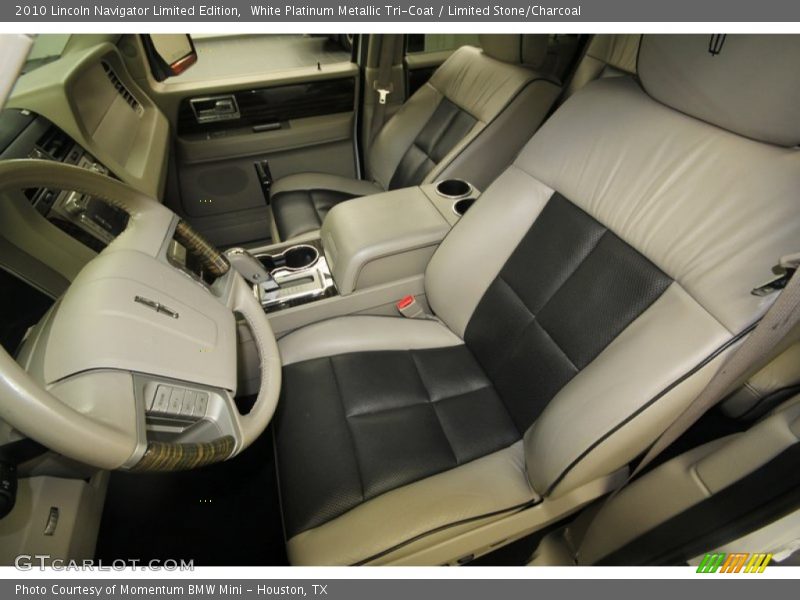 White Platinum Metallic Tri-Coat / Limited Stone/Charcoal 2010 Lincoln Navigator Limited Edition