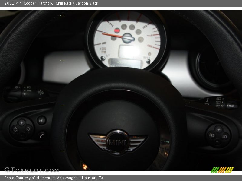 Chili Red / Carbon Black 2011 Mini Cooper Hardtop