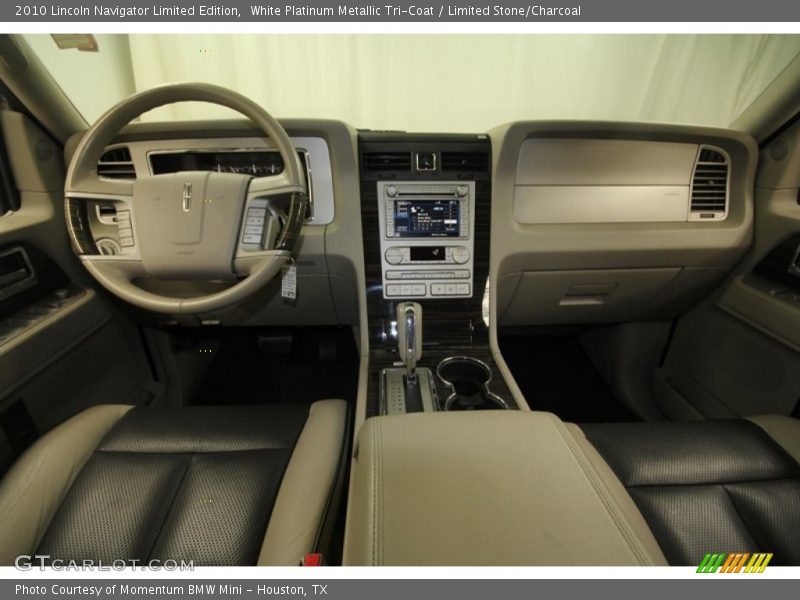 White Platinum Metallic Tri-Coat / Limited Stone/Charcoal 2010 Lincoln Navigator Limited Edition