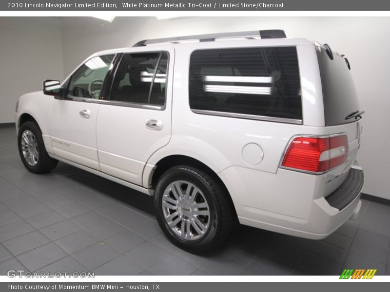 White Platinum Metallic Tri-Coat / Limited Stone/Charcoal 2010 Lincoln Navigator Limited Edition