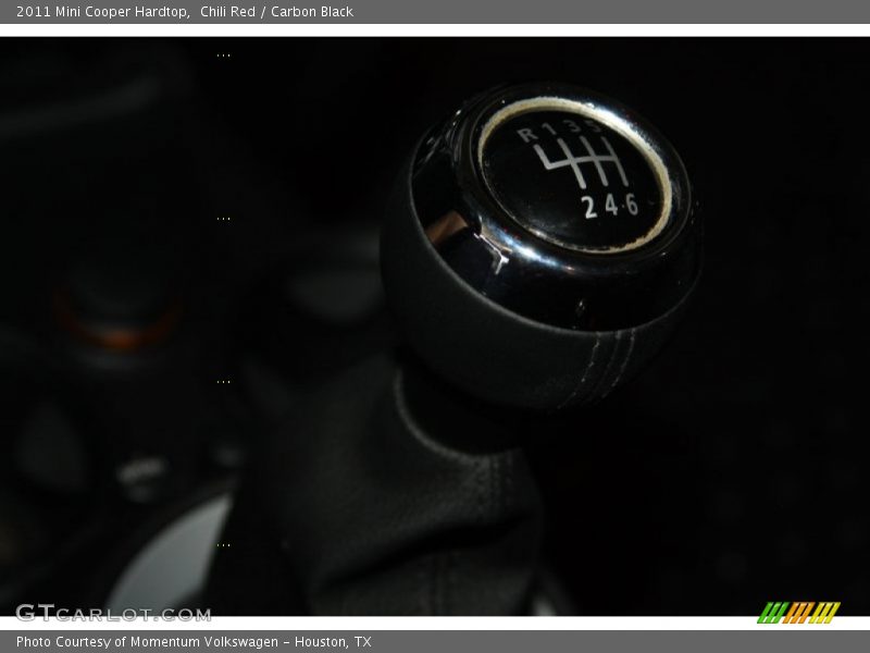 Chili Red / Carbon Black 2011 Mini Cooper Hardtop