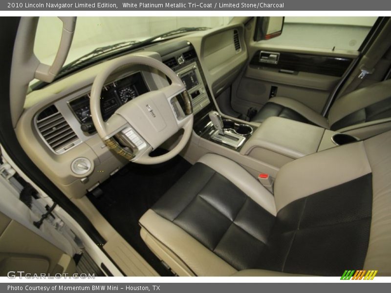 White Platinum Metallic Tri-Coat / Limited Stone/Charcoal 2010 Lincoln Navigator Limited Edition