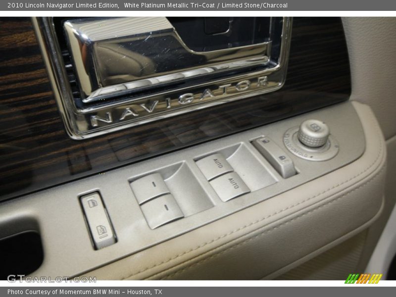 White Platinum Metallic Tri-Coat / Limited Stone/Charcoal 2010 Lincoln Navigator Limited Edition