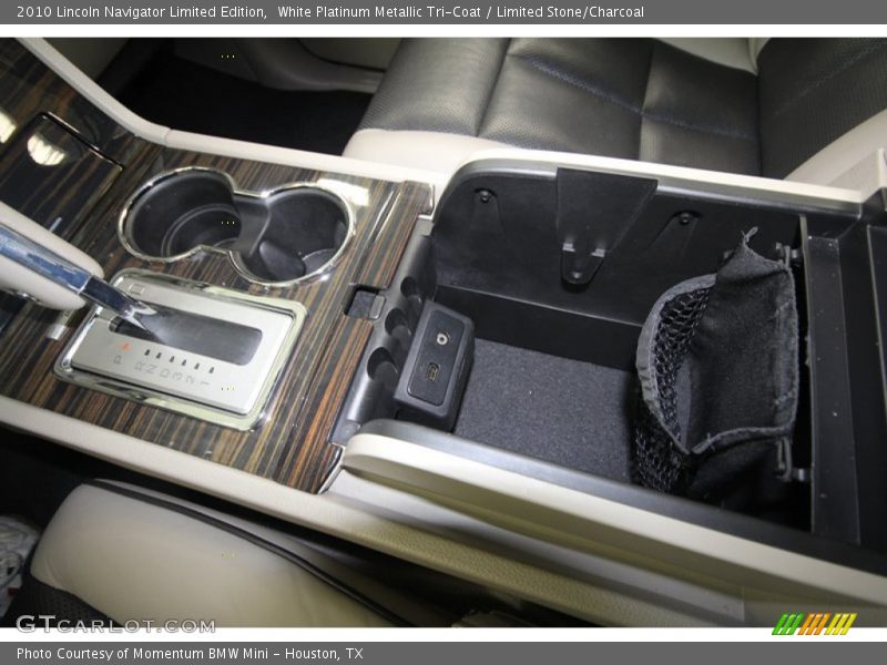 White Platinum Metallic Tri-Coat / Limited Stone/Charcoal 2010 Lincoln Navigator Limited Edition