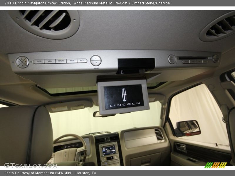 White Platinum Metallic Tri-Coat / Limited Stone/Charcoal 2010 Lincoln Navigator Limited Edition