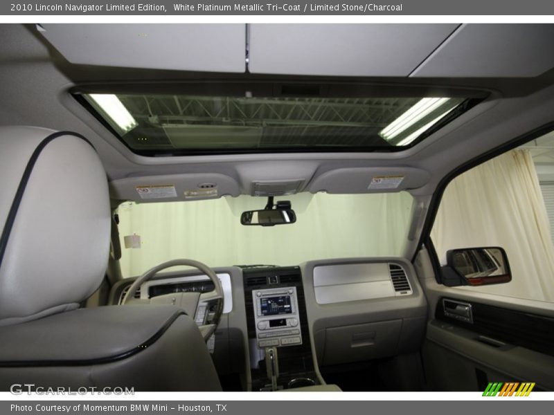 White Platinum Metallic Tri-Coat / Limited Stone/Charcoal 2010 Lincoln Navigator Limited Edition