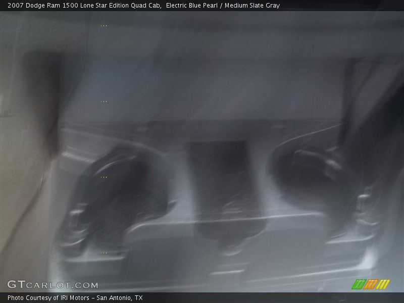 Electric Blue Pearl / Medium Slate Gray 2007 Dodge Ram 1500 Lone Star Edition Quad Cab