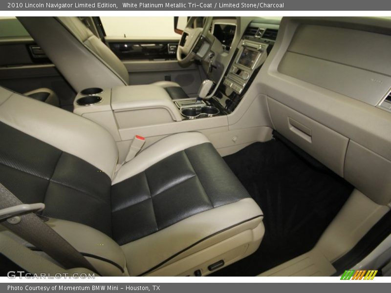 White Platinum Metallic Tri-Coat / Limited Stone/Charcoal 2010 Lincoln Navigator Limited Edition
