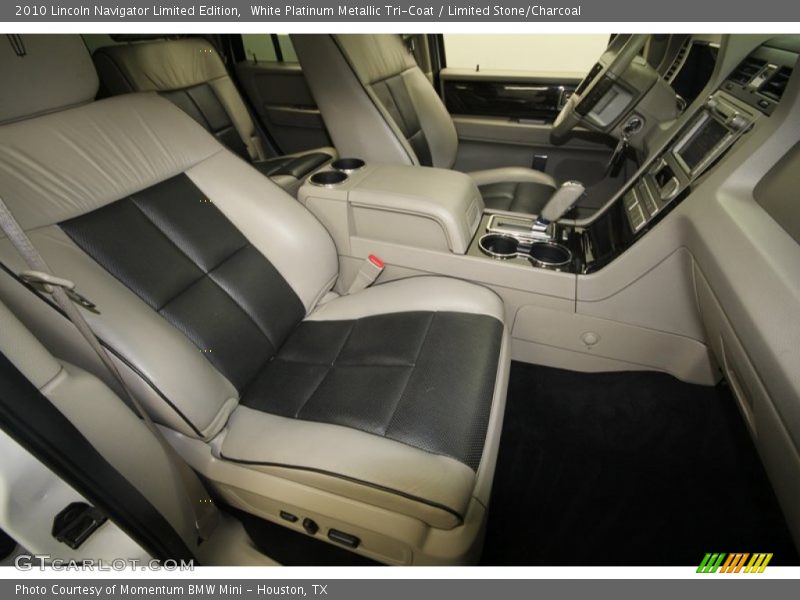 White Platinum Metallic Tri-Coat / Limited Stone/Charcoal 2010 Lincoln Navigator Limited Edition