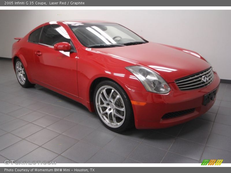 Laser Red / Graphite 2005 Infiniti G 35 Coupe