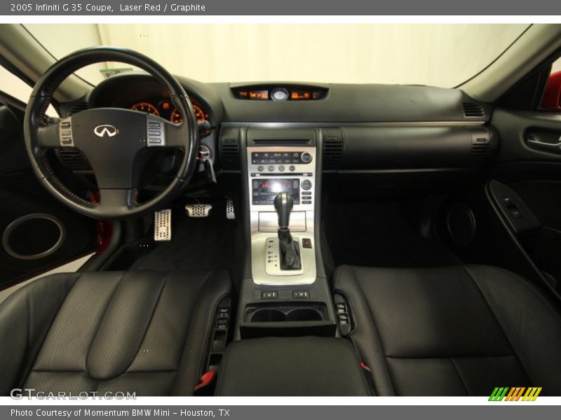 Laser Red / Graphite 2005 Infiniti G 35 Coupe