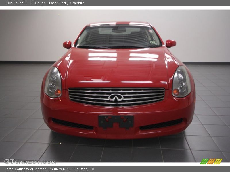 Laser Red / Graphite 2005 Infiniti G 35 Coupe