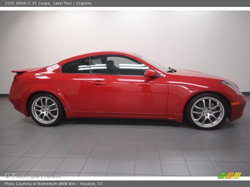 Laser Red / Graphite 2005 Infiniti G 35 Coupe