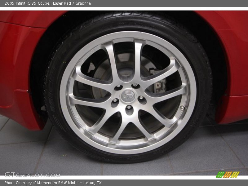 Laser Red / Graphite 2005 Infiniti G 35 Coupe