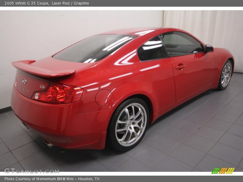 Laser Red / Graphite 2005 Infiniti G 35 Coupe