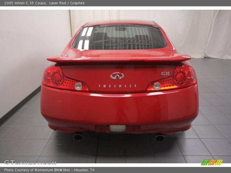 Laser Red / Graphite 2005 Infiniti G 35 Coupe