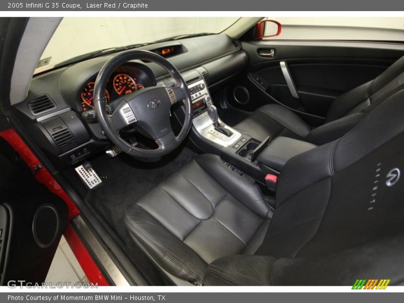 Laser Red / Graphite 2005 Infiniti G 35 Coupe