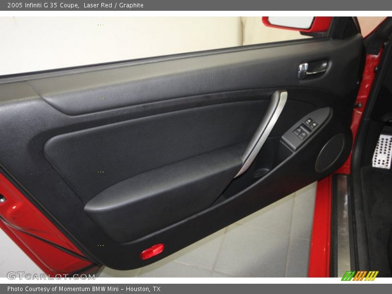 Laser Red / Graphite 2005 Infiniti G 35 Coupe