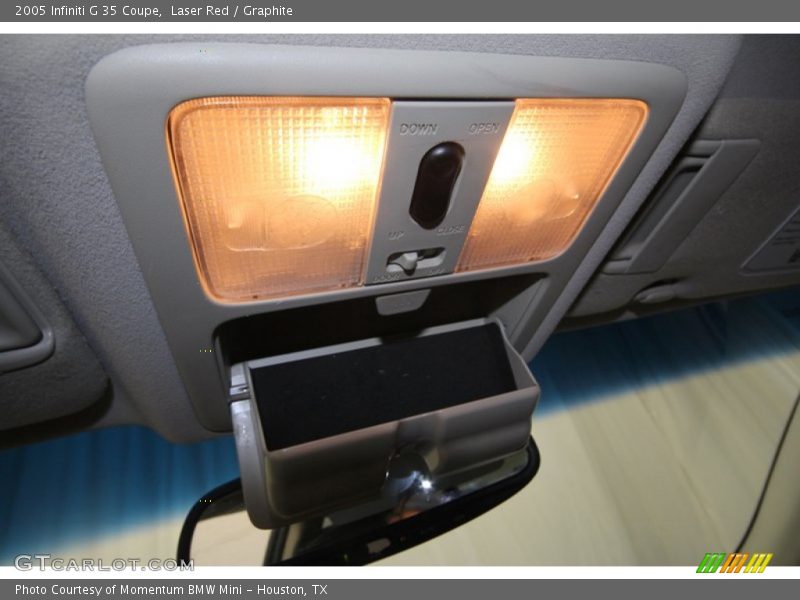 Laser Red / Graphite 2005 Infiniti G 35 Coupe