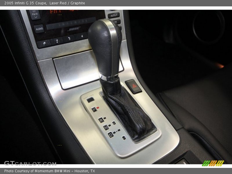 Laser Red / Graphite 2005 Infiniti G 35 Coupe