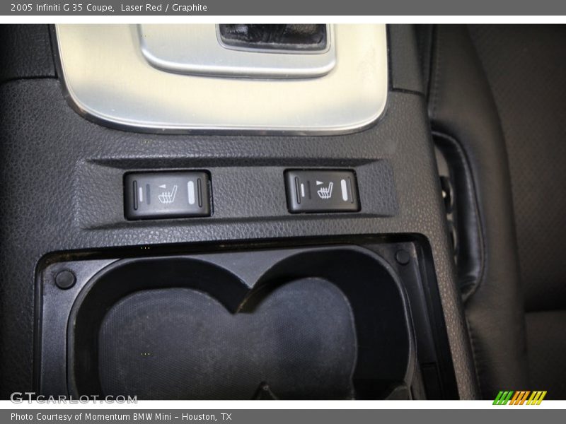 Laser Red / Graphite 2005 Infiniti G 35 Coupe