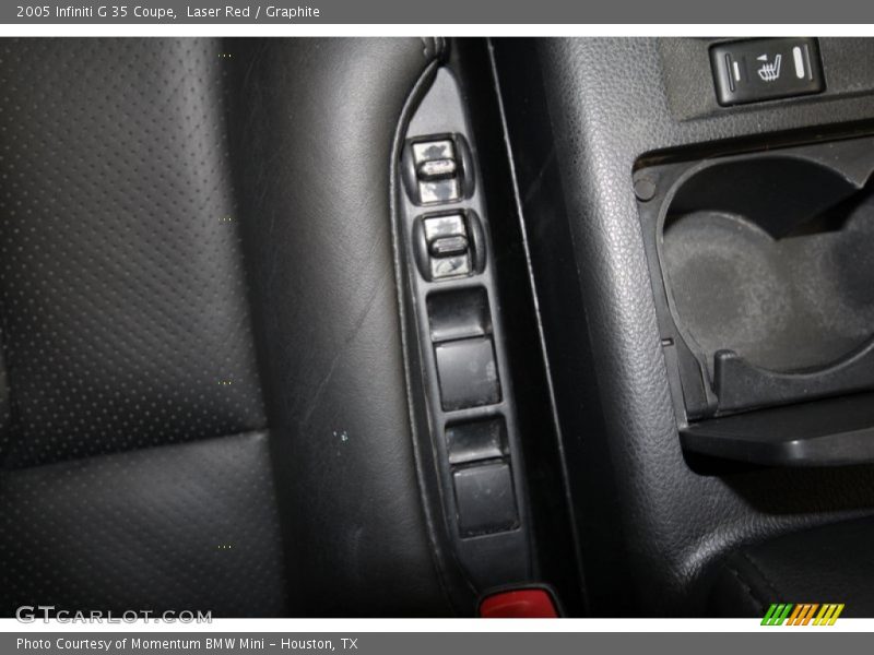 Laser Red / Graphite 2005 Infiniti G 35 Coupe