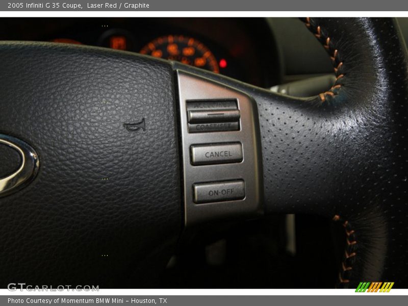 Laser Red / Graphite 2005 Infiniti G 35 Coupe