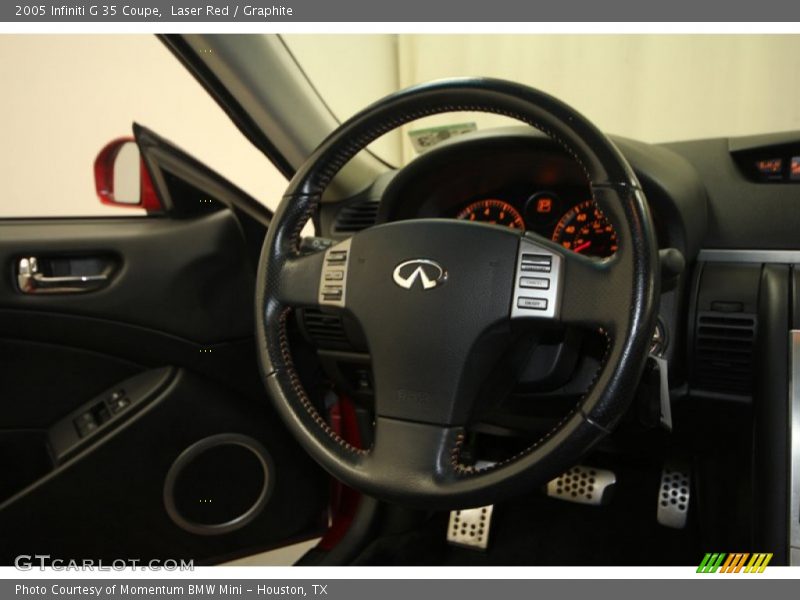 Laser Red / Graphite 2005 Infiniti G 35 Coupe