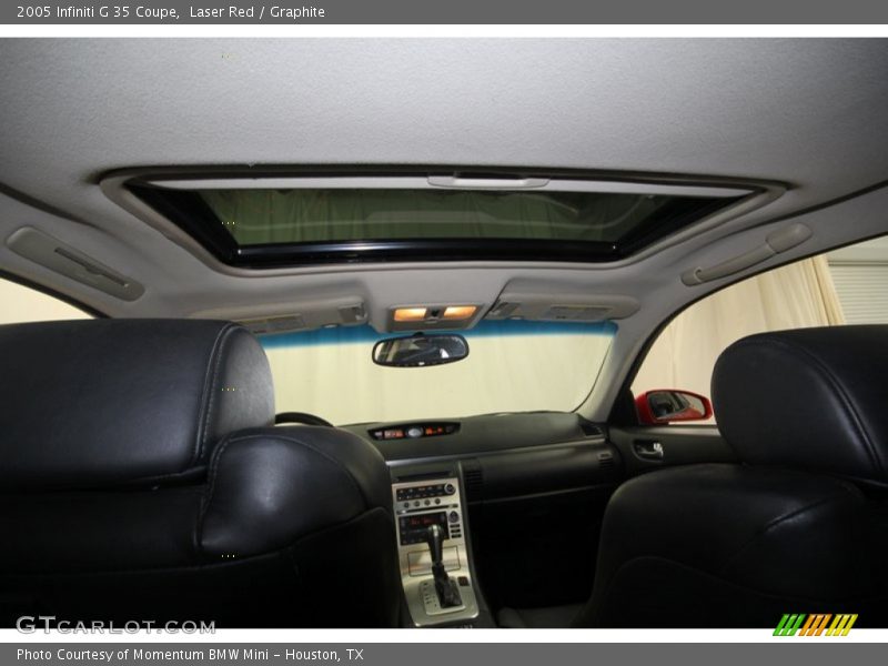 Laser Red / Graphite 2005 Infiniti G 35 Coupe