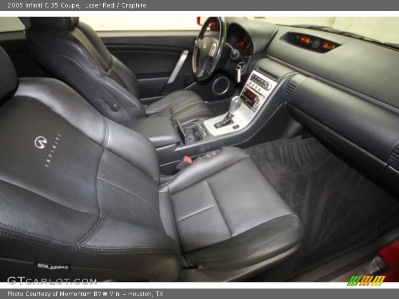Laser Red / Graphite 2005 Infiniti G 35 Coupe