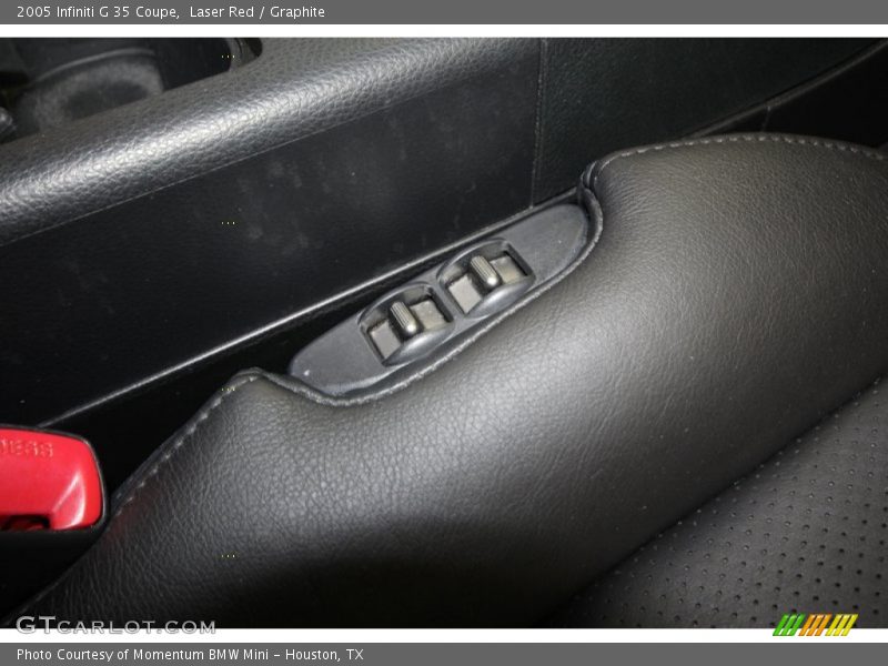 Laser Red / Graphite 2005 Infiniti G 35 Coupe