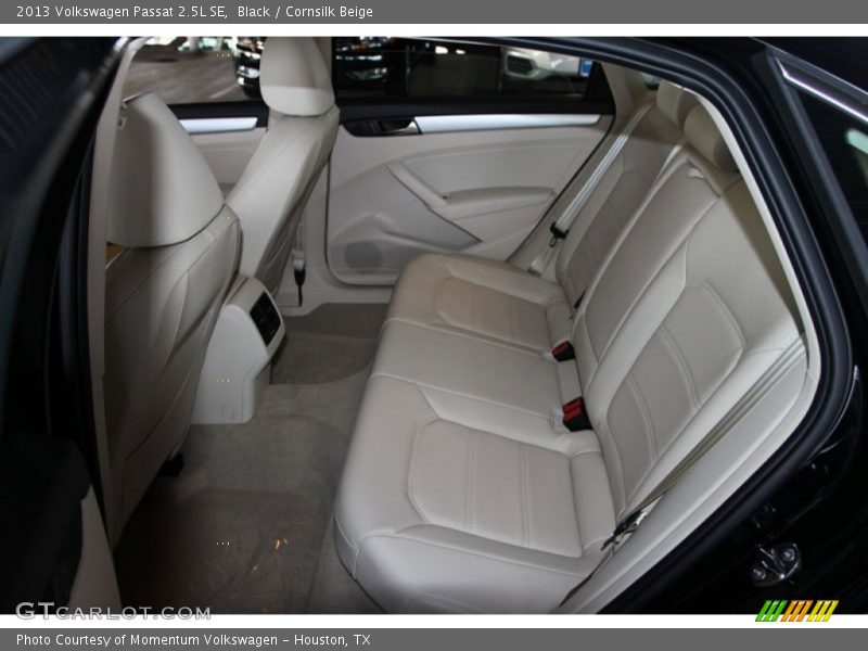 Black / Cornsilk Beige 2013 Volkswagen Passat 2.5L SE