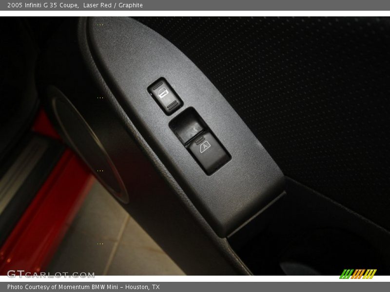 Laser Red / Graphite 2005 Infiniti G 35 Coupe