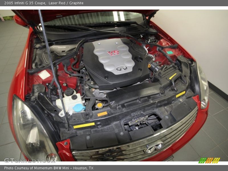 Laser Red / Graphite 2005 Infiniti G 35 Coupe
