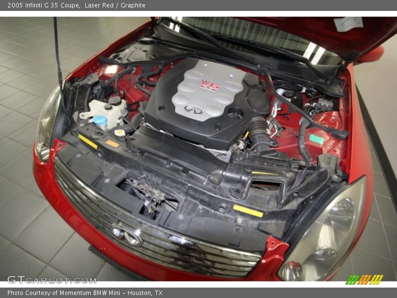 Laser Red / Graphite 2005 Infiniti G 35 Coupe