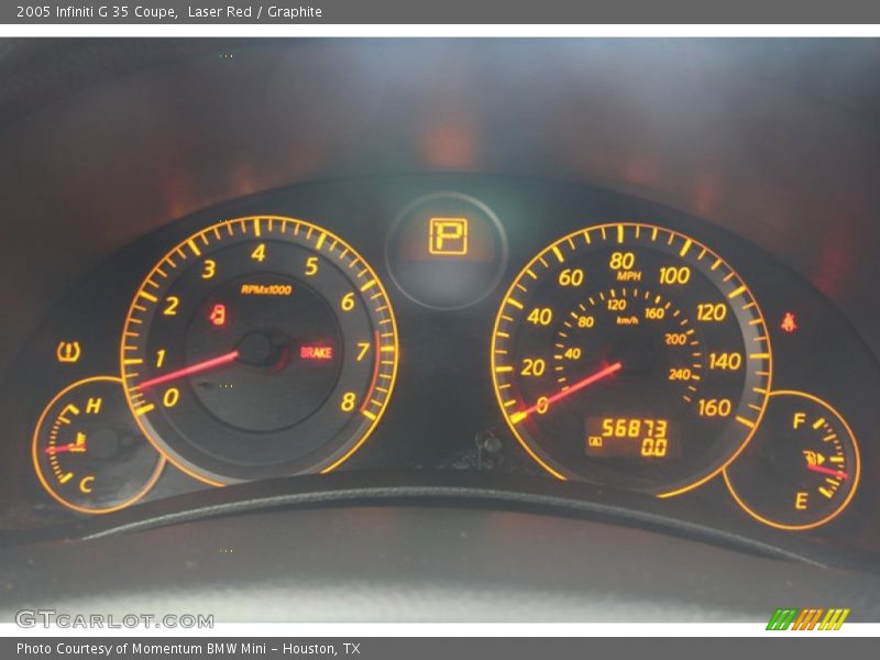 Laser Red / Graphite 2005 Infiniti G 35 Coupe
