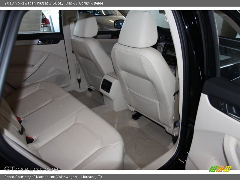 Black / Cornsilk Beige 2013 Volkswagen Passat 2.5L SE