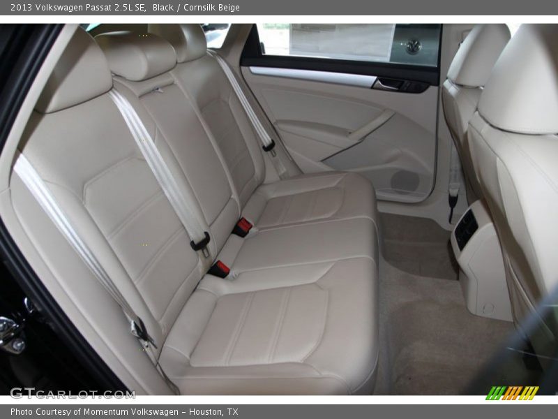 Black / Cornsilk Beige 2013 Volkswagen Passat 2.5L SE