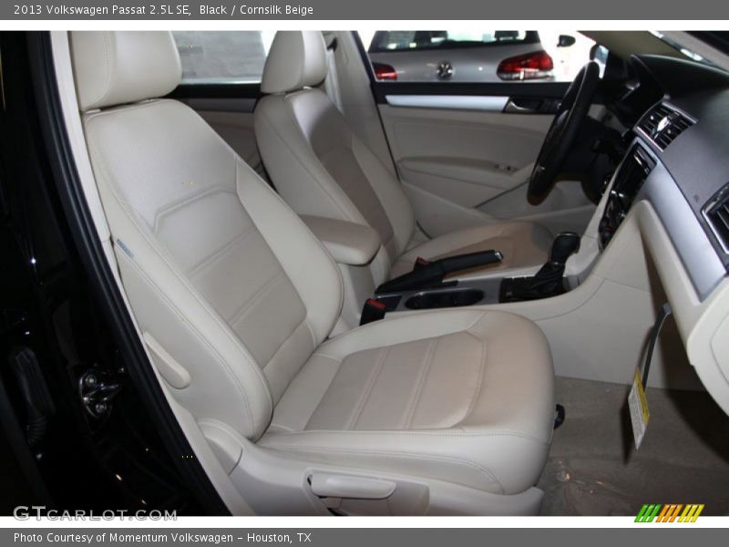 Black / Cornsilk Beige 2013 Volkswagen Passat 2.5L SE